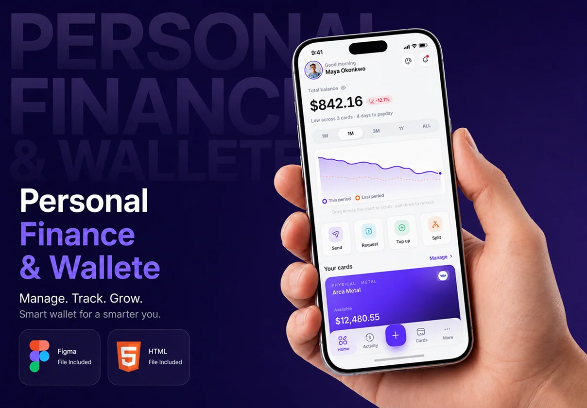 Arca — Personal Finance & Wallet Mobile App